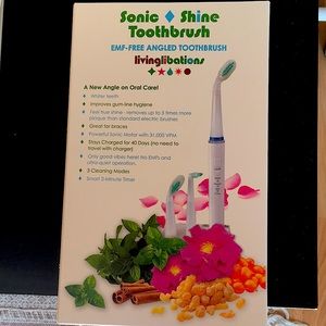 Living Libations Sonic Shine Toothbrush